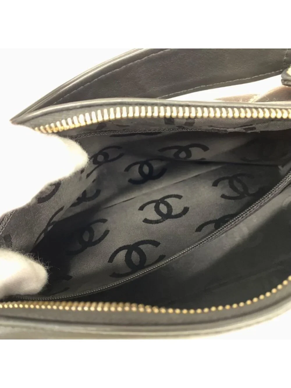 Chanel Wild Stitch CC Logo Shoulder Bag